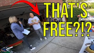 HE GAVE ME THIS FOR FREE!