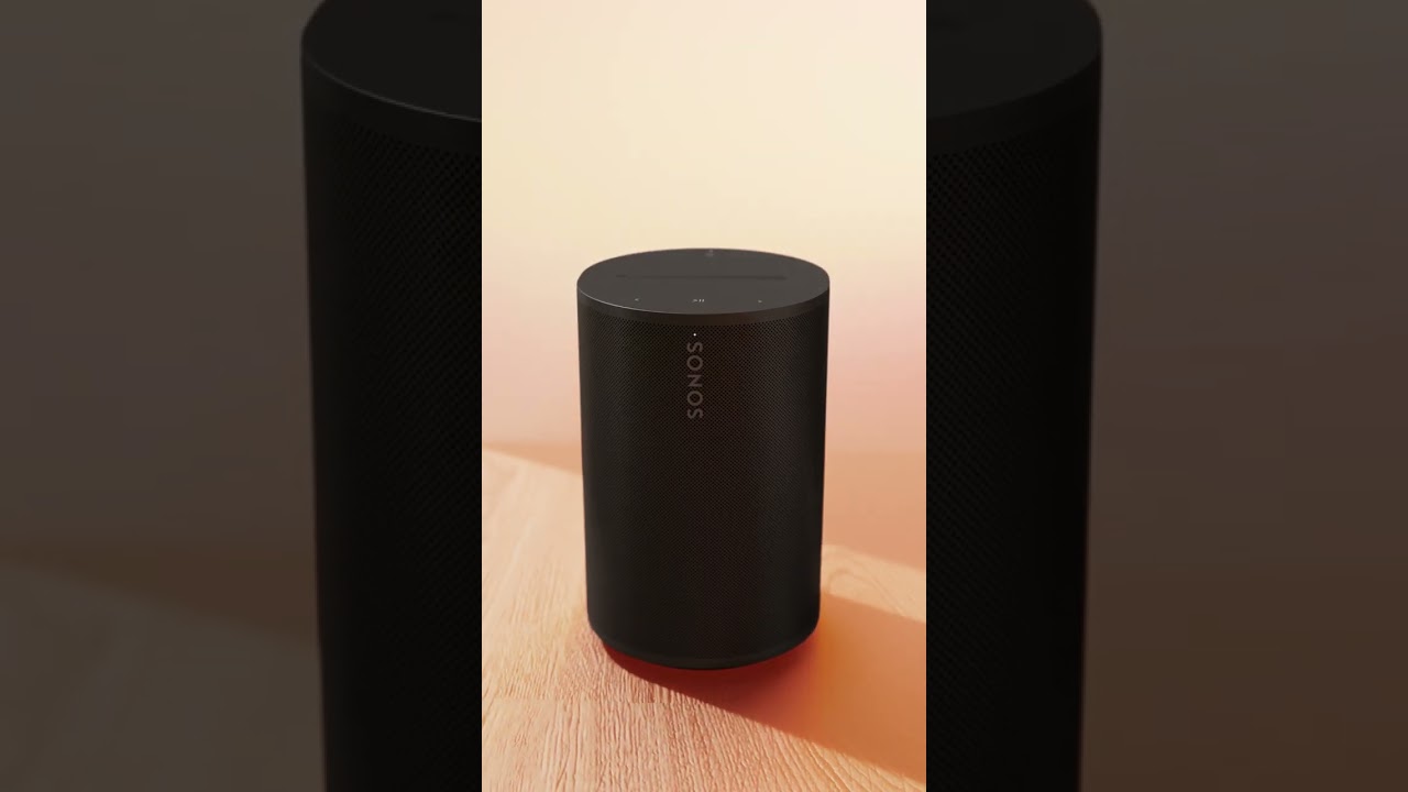 Sonos Smart Speaker Era 100 Schwarz