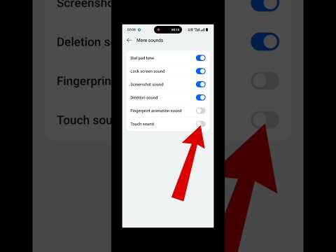 how to turn on tapping sound | mobile me touch sound on kaise kare #deepofficial #shorts