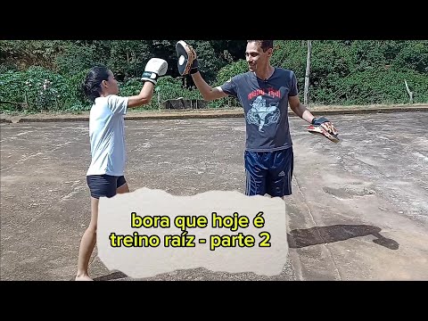 Treino raíz de Kickboxing em São Miguel - MG parte 2