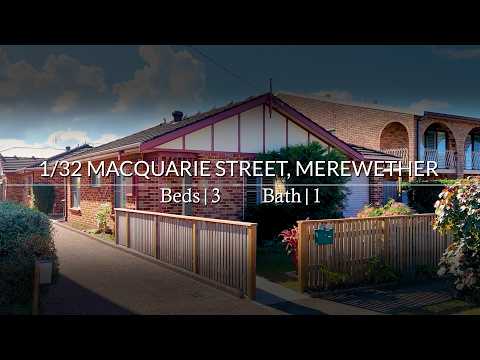 1/32 Macquarie Street, Merewether, NSW 2291, 3 રૂમ, 1 બાથરૂમ, House
