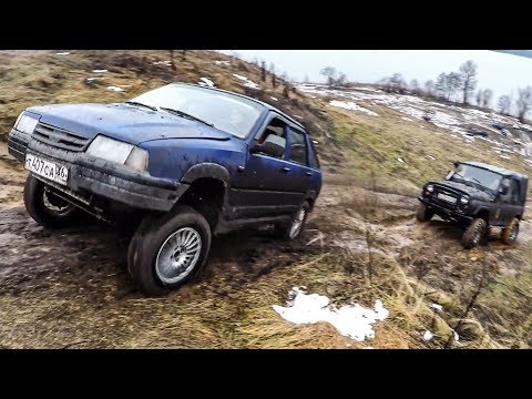 ИЖ который СМОГ??? Горки, которые даются не всем внедорожникам...