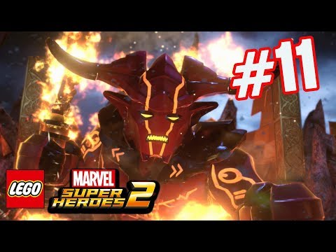 LEGO Marvel Superheroes 2 - Part 11 - SURTUR BOSS FIGHT! (HD Gameplay Walkthrough)