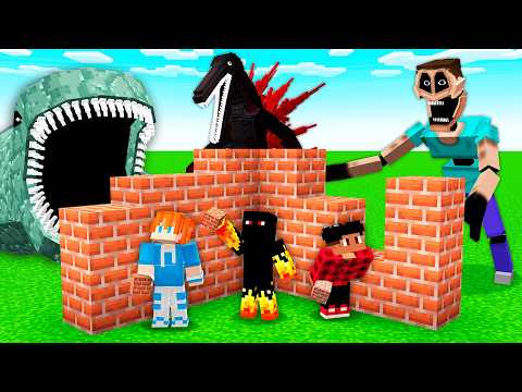 CONSTRUA PARA SOBREVIVER OS MONSTROS FAMOSOS