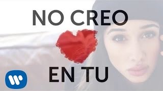 Eva Ruiz - No creo en tu amor (Lyric Video)