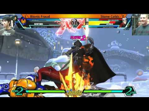 Bionic Fraud vs Stone Coldz - UMvC3 Singles - Marvel Throwdown 3