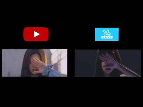 Loona (ODD EYE CIRCLE) Youtube vs V-live comparison (Taser)