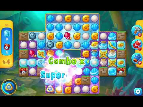 Fishdom Atlantis Cup Stage 63 (v2) (No Boosters) @choraelmin