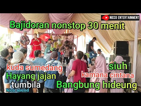 🔴 Bajidoran nonstop 30 menit Kuda sumedang medley Bangbung hideung  @live jatiroke