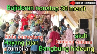 Download lagu 🔴 Bajidoran nonstop 30 menit Kuda sumedang medley Bangbung hideung  @live jatiroke mp3