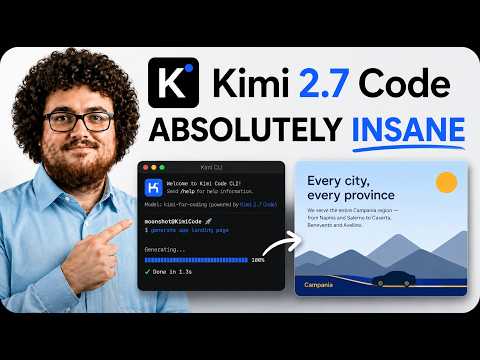Kimi 2.7 Code: Ten model zbudował TO w 15 minut