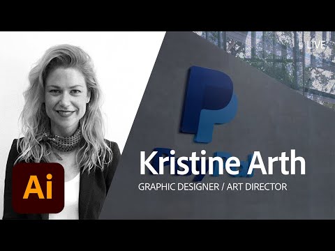 Live Graphic Design with Kristine Arth - Day 2/3 | Adobe Creative Cloud