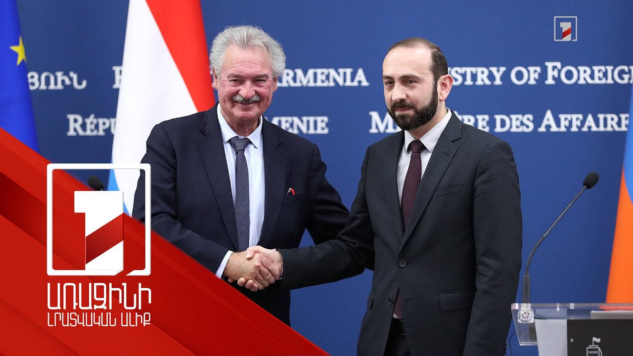 Мы констатировали высокий уровень армяно-люксембургского политического диалога: Арарат Мирзоян