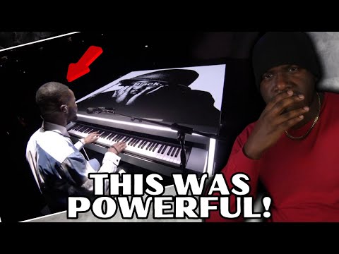 AMERICAN REACTS TO UK RAPPER - DAVE - "BLACK" (Live at The BRITs 2020)