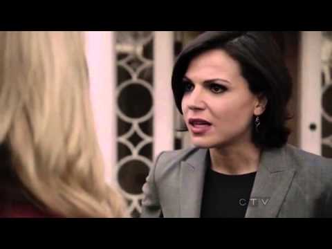 Once Upon A Time 1x01 "Pilot" Regina tells Emma to leave town or she will destroy her