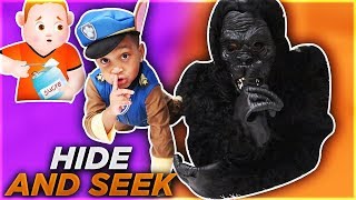 Johny Johny Yes Papa Halloween Hide And Seek | DJ's Clubhouse