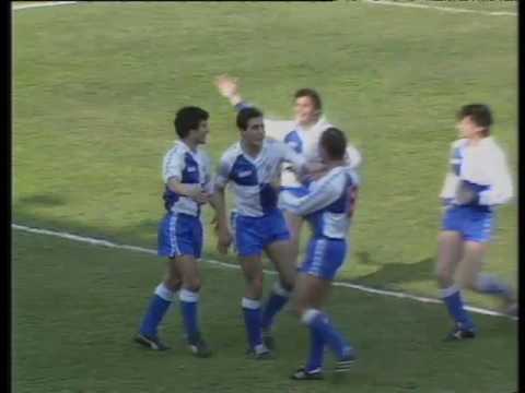 CE Sabadell 6 SD Compostela 0 (Segunda División B 1983-1984). 4 goles de Marañón
