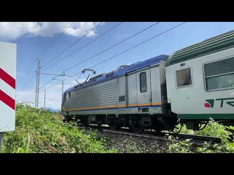 REG Trenord Bergamo - Milano Porta Garibaldi via Carnate. E464 DTR + MDVC + Semipilota PR. #4k