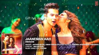 LYRICS OF SONG JAANEMAN AAH