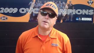 preview picture of video 'UT Martin beats Tennessee Tech in 2012 OVC Tournament Semifinals Postgame'