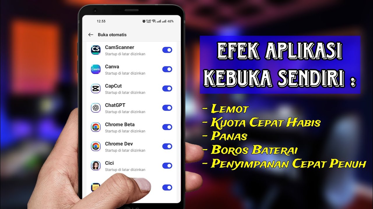Biar Nggak Lemot! Begini Cara Matikan Aplikasi yang Aktif Sendiri di HP Android