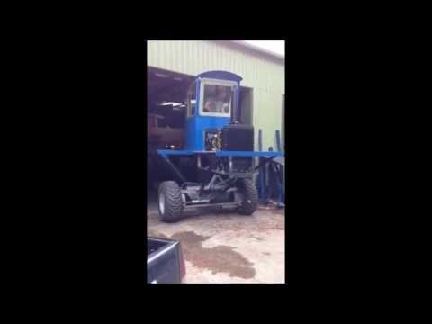 South Sands Sea Tractor Leaves the Workshop