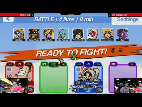 GENESIS 6 Slap City - Pool H1: CPWMA (BCM) vs PEPIS|Videowaffles (Ittle Dew/BCM)