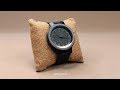 Video: Reloj de madera Black Ebony - Hombre