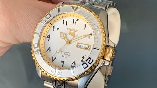 One of One Arabic “Gold Dust” Mod! [Seiko SNKP22J1 Base Watch] @SeikoModsDubai