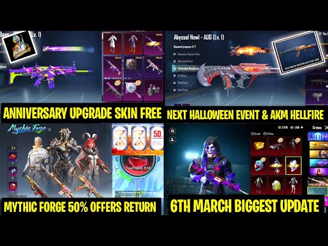 FINALLY😍NEW UPGRADE SKIN 50% DISCOUNT | NEXT MYTHIC FORGE | 8TH ANNIVERSARY BIGGEST DEAL|Uc Up Event