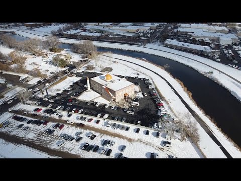 Aerial Footage of Khadeeja Islamic Center & Cemetery