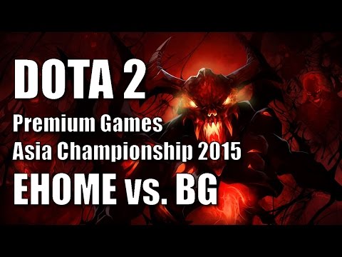 Dota 2 | EHOME vs. BG | Asia Championship 2015 (13th Jan)