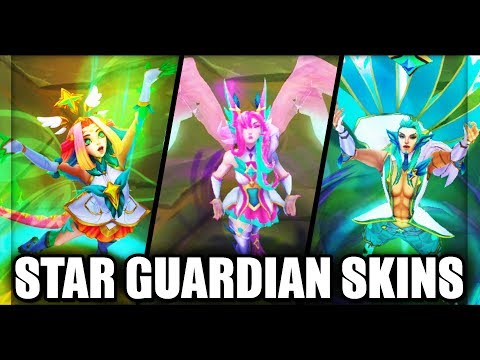 All New 2019 Star Guardian Skins Final Update (League of Legends)