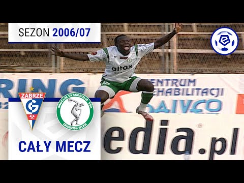 (1/2) Górnik Zabrze - Dyskobolia Grodzisk Wlkp. | CAŁY MECZ | Ekstraklasa 2006/07 | 24. Kolejka