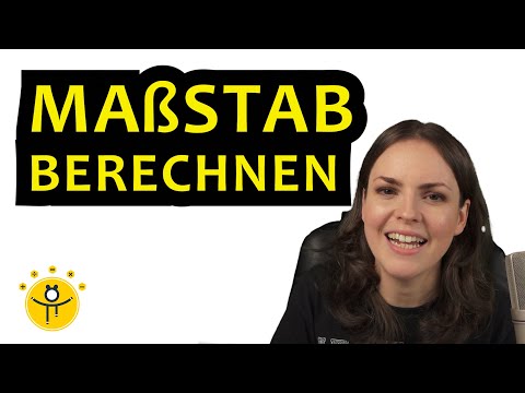 MAßSTAB berechnen einfach erklärt – von Wirklichkeit zum Plan