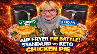 Keto vs Normal Chicken Pie… In Air fryer SHOCKING Results!