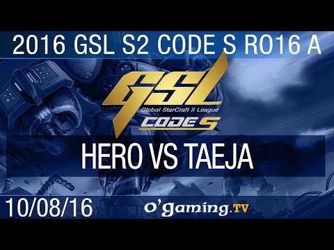 herO vs TaeJa - 2016 GSL S2 Code S - Groupe A Ro16