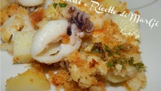 Seppioline gratinate al forno - Ricette di MarGi