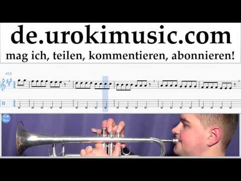 Trompete Lernen Passenger Let Her Go Teil#1 Trompetenunterricht Noten Schule Lied Lehrer Klasse
