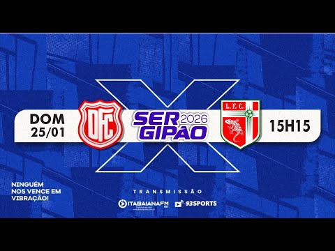 AO VIVO: DORENSE x LAGARTO | SERGIPÃO 2026 | 93 SPORTS