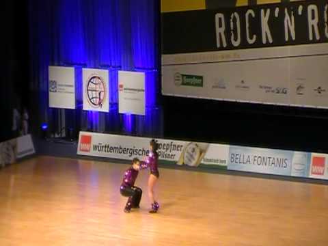 World Championship karlsuhe Florian BARON & Guylaine GOLF acro