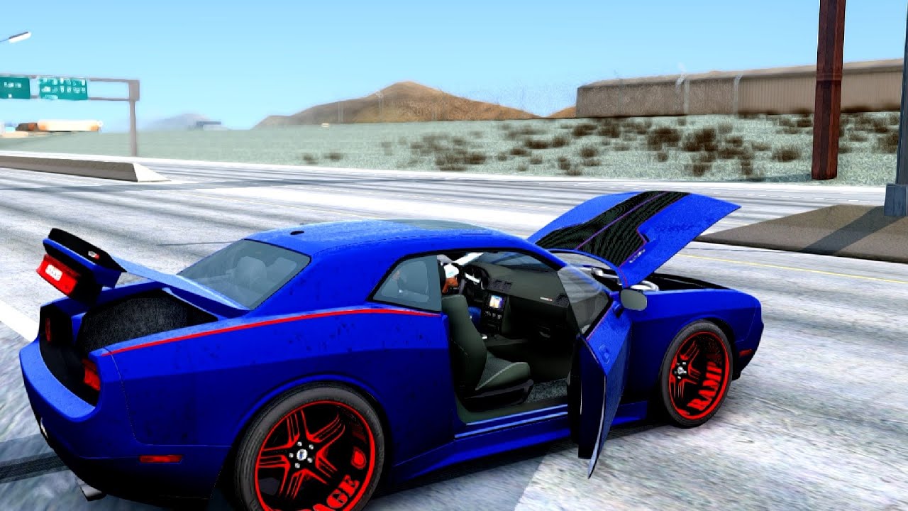 2010 Dodge Quinton Rampage Jackson Challenger SRT8 v 1.0 GTA SA
