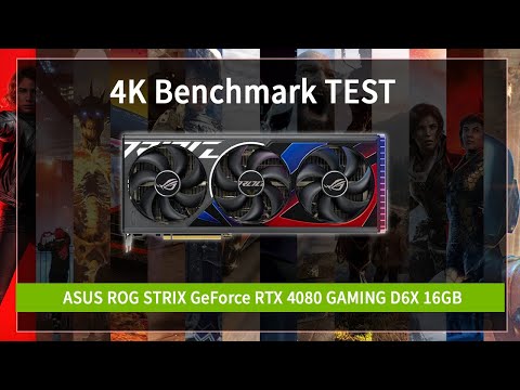 ASUS ROG STRIX  RTX 4080 O16G GAMING OC D6X 16GB