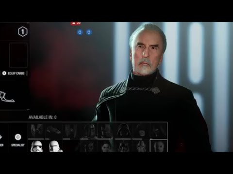 Star Wars Battlefront 2 Count Dooku | star wars battlefront 2 count dooku gameplay