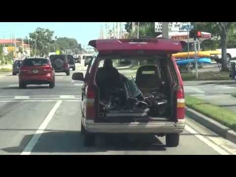 Redneck In Florida Scrapping Metals
