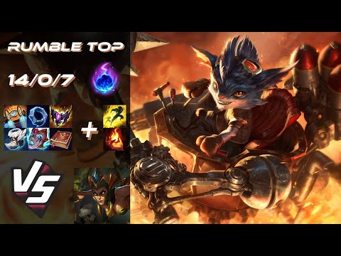 TOP Rumble vs Cassiopeia - EU Challenger Patch 14.13