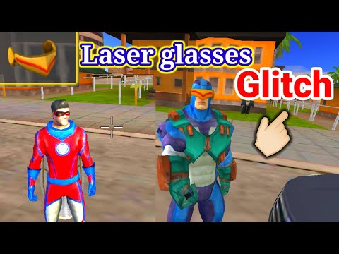 LASER GLASSES GLITCH |ROPE HERO VICE TOWN | GAME SHOP