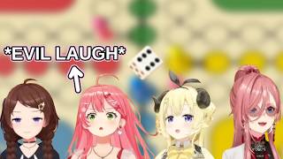 Miko Gets Instant Karma in Ludo【Hololive】