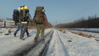 Wyprawa zimowa na szlak - Struga Siedmiu Jezior - Park Narodowy Bory Tucholskie