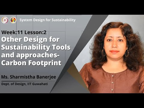 Lec 33: Other Design for Sustainability Tools and approaches - Carbon Footprint
